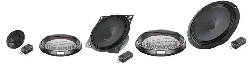 Audison APK 163 Prima 6.5" 3-Way Component Speaker System – 125W RMS (Pair)