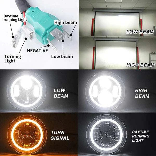 20Twenty Lighting Hydrus 7" Headlight With Halo