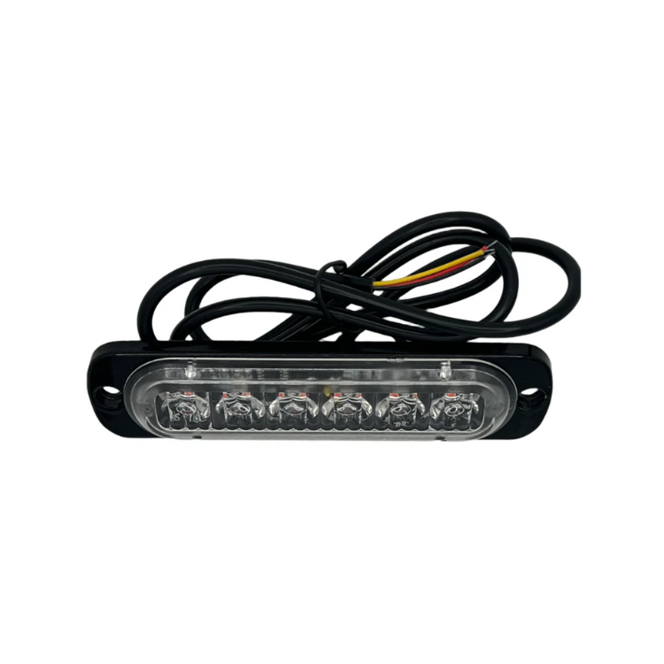 20Twenty Lighting 6 LED Emergency Strobe Lighting in Red