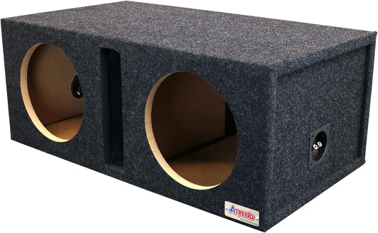Atrend 10DQV-10" Dual Vented Subwoofer Box