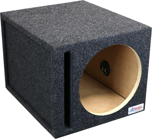 Atrend 12SQV-12" Single Vented Subwoofer Box