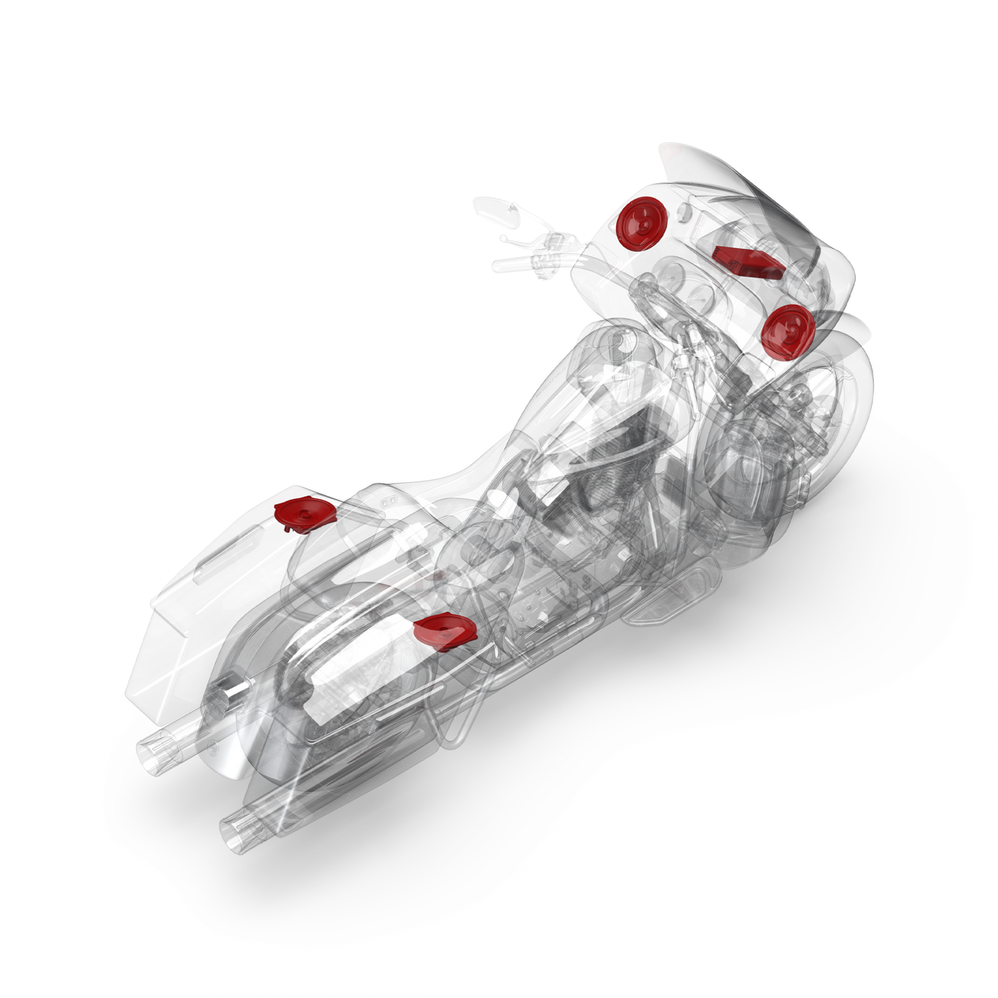 Rockford Fosgate HD14CVO STG-2 Kit (Gen-3)