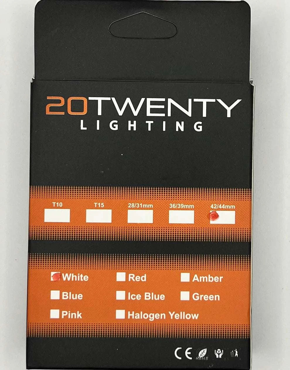 20Twenty Lighting Festoon 42mm 3SMD LED Bulb