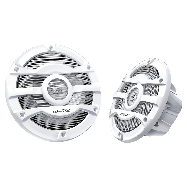 Kenwood KFC-2053MRW 8” Marine Speakers – 2-Way Coaxial, 100W RMS Kenwood KFC-2053MRW 8” Marine Speakers – 2-Way Coaxial, 100W RMS