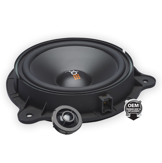 PowerBass OE65C-NS; 6.5" Direct Fit Nissan Component