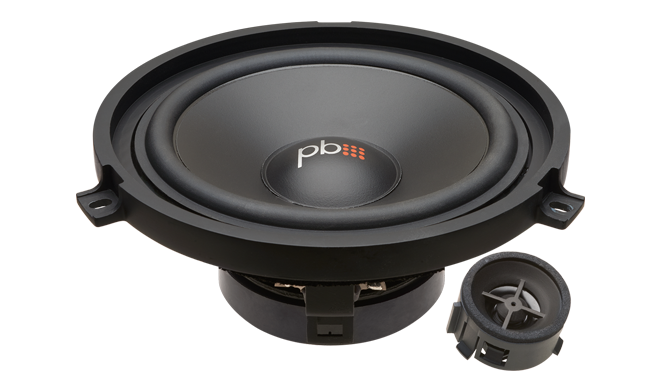 PowerBass OE65C-CH; 6.5" Direct Fit Chrysler Component