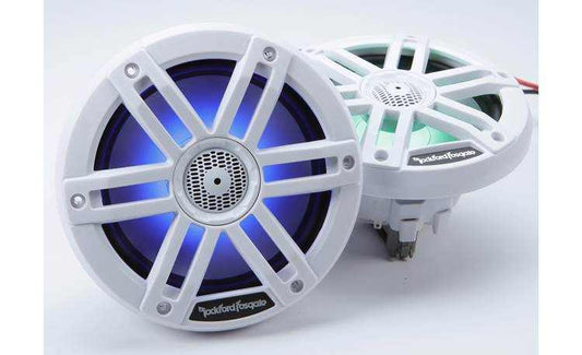 Rockford Fosgate M1-65 6.5" Color Optix Marine 2-Way Coaxial Speakers (Pair)
