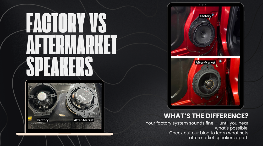 Factory vs. Aftermarket Speakers: Why the Upgrade is Worth It
