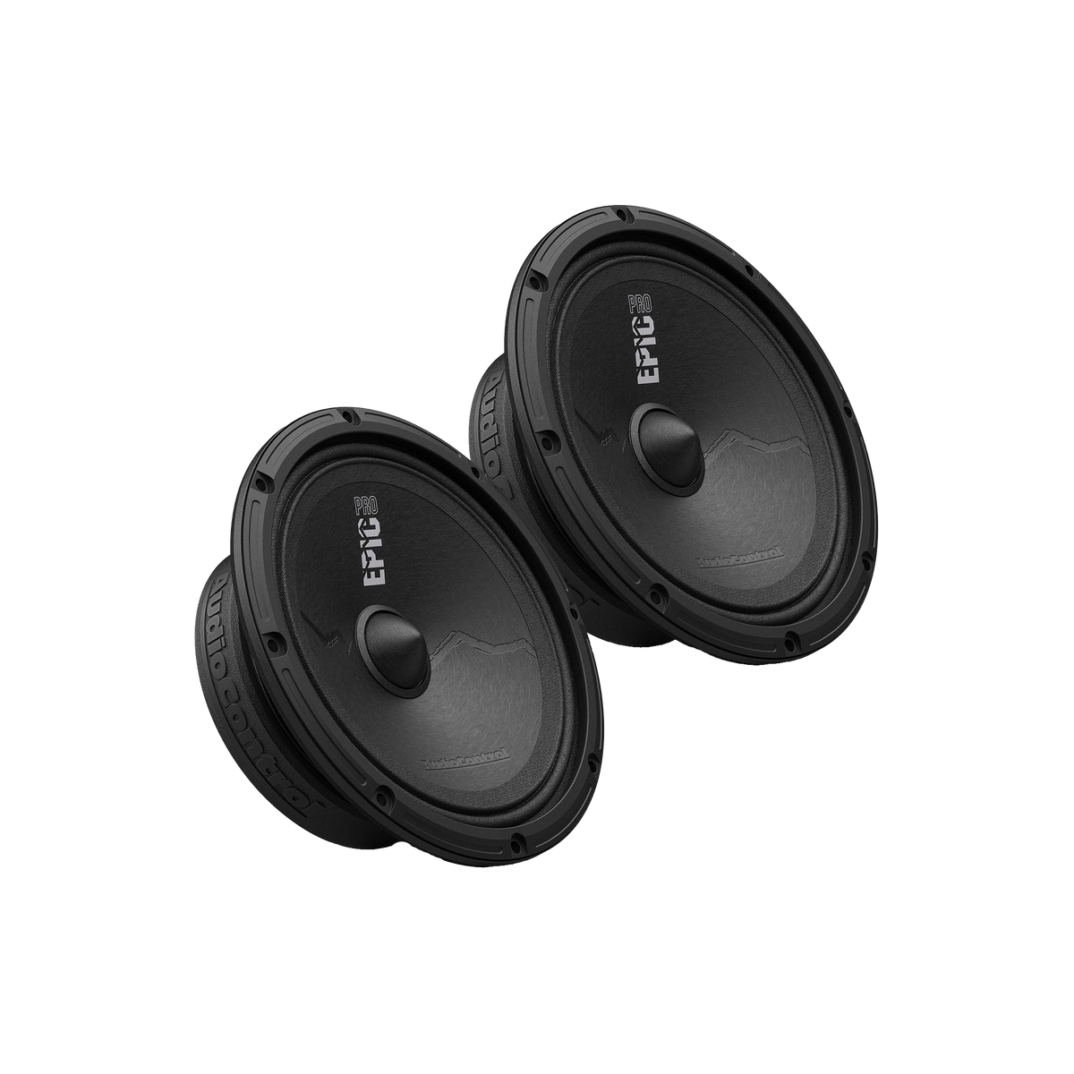 AudioControl EPICPRO6S 6.5" Slim Midrange Speakers, 200W RMS, 4 Ohms (Pair)