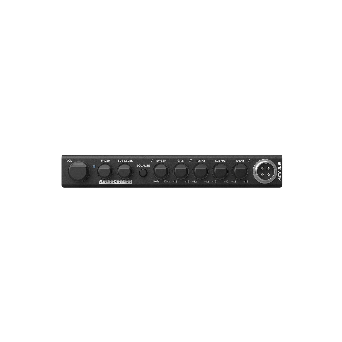 AudioControl ACX-3.2 All-Weather Equalizer & Crossover with Paging Mic - view 2