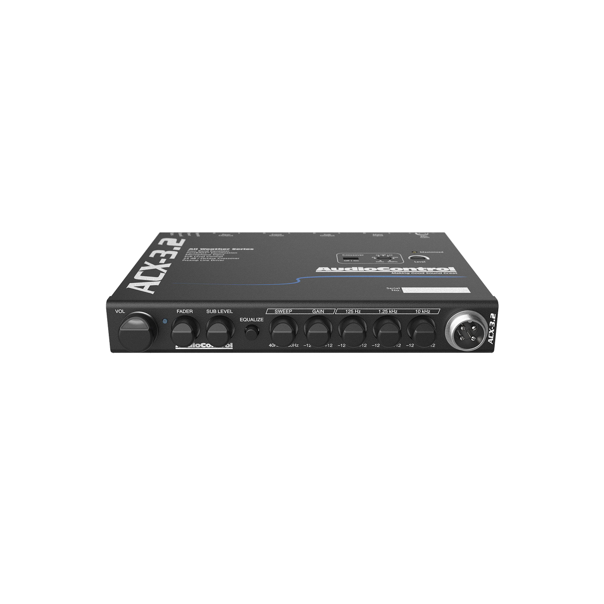 AudioControl ACX-3.2 All-Weather Equalizer & Crossover with Paging Mic - view 3