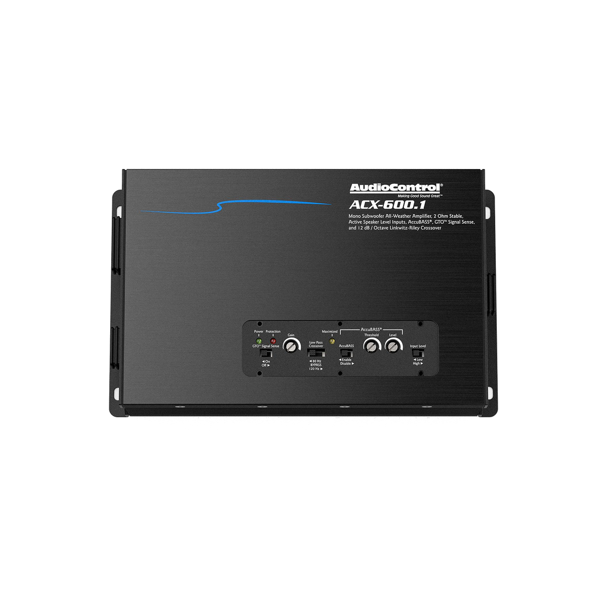 AudioControl ACX-600.1 All-Weather Monoblock Amplifier, 600W RMS