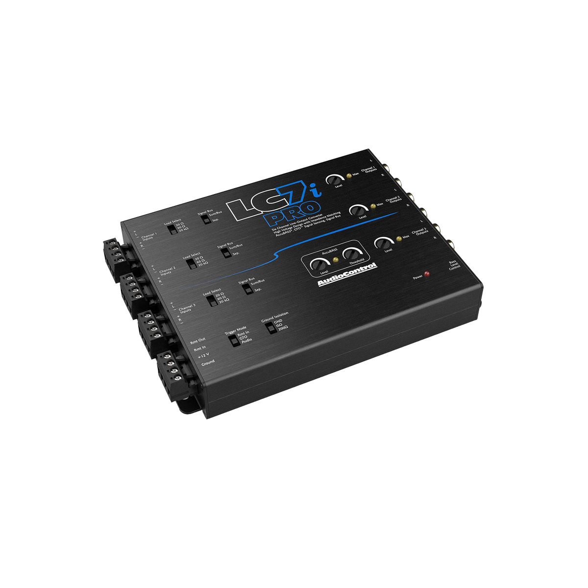 AudioControl LC7iPRO 6-Channel Line Output Converter w/AccuBASS & ACR-1 Remote - view 4