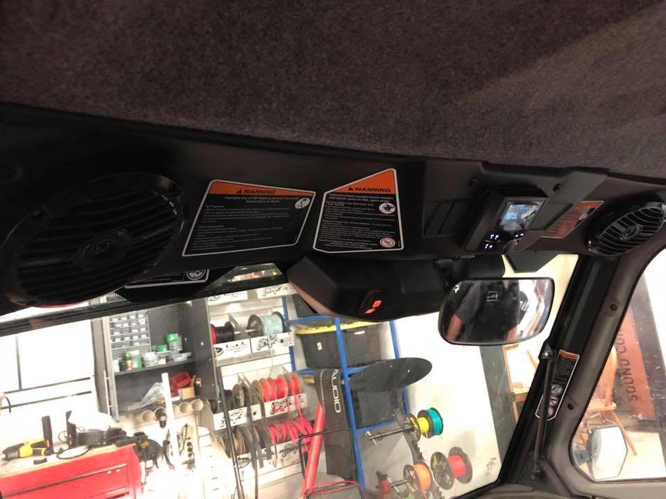 2018 Can-Am Defender HD10 Audio Upgrade
