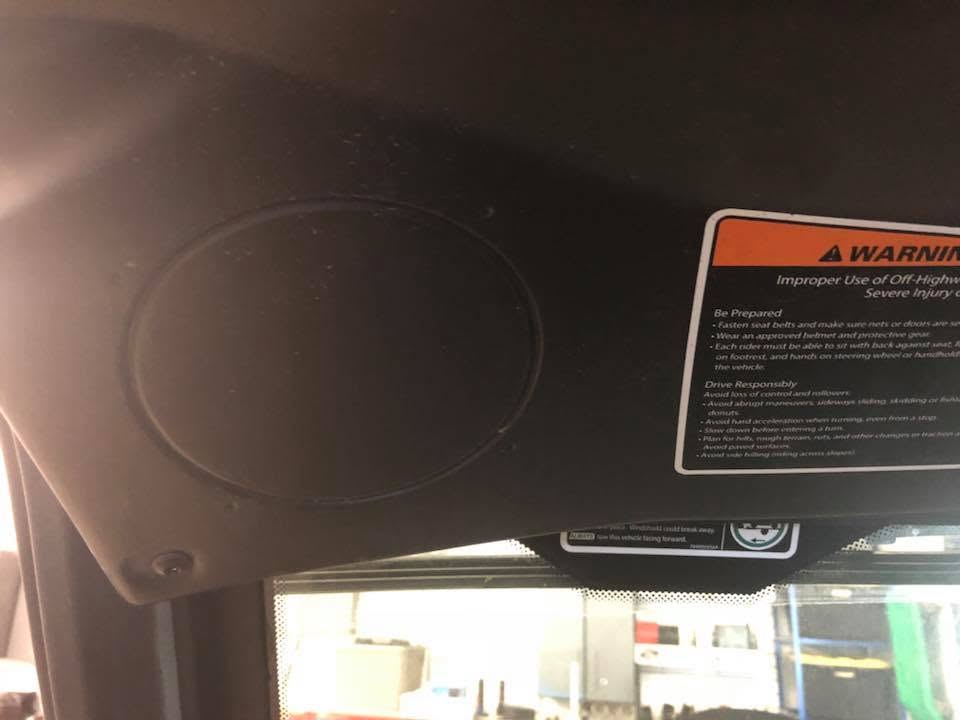 2018 Can-Am Defender HD10 Audio Upgrade