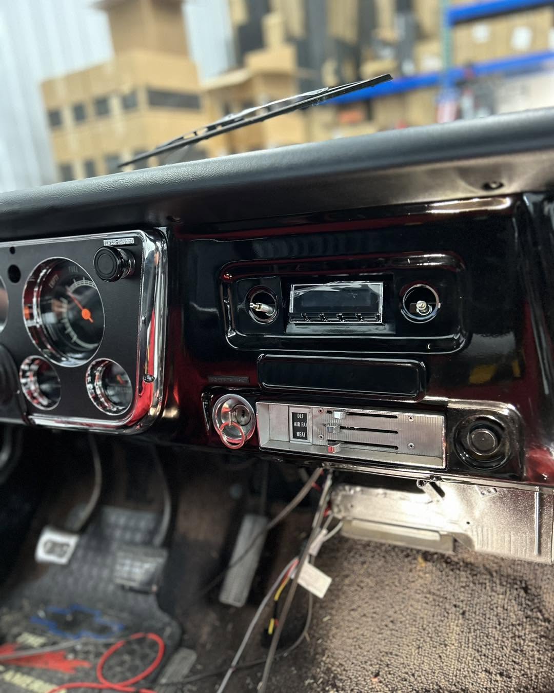 1971 Chevrolet C10 Custom Audio & Window Tint Upgrade