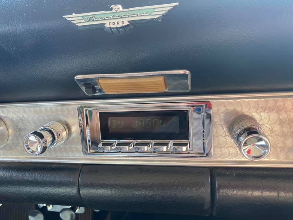 1956 Ford Thunderbird Classic Audio Upgrade