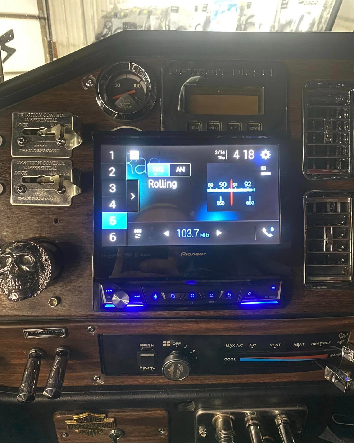 1997 Freightliner Classic Audio Upgrade
