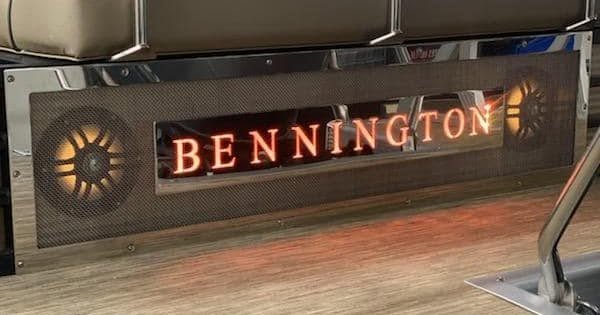 2024 Bennington 24-Foot Rockford Fosgate Marine Audio Upgrade