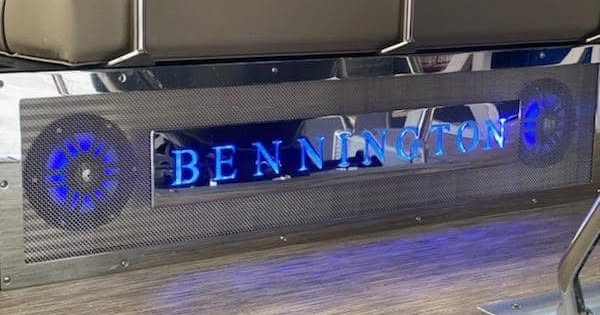 2024 Bennington 24-Foot Rockford Fosgate Marine Audio Upgrade
