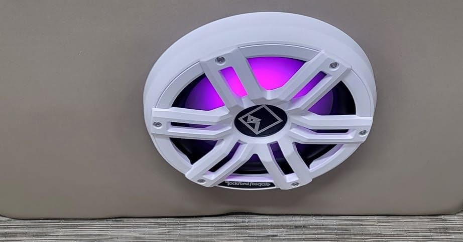 2024 Bennington 24-Foot Rockford Fosgate Marine Audio Upgrade