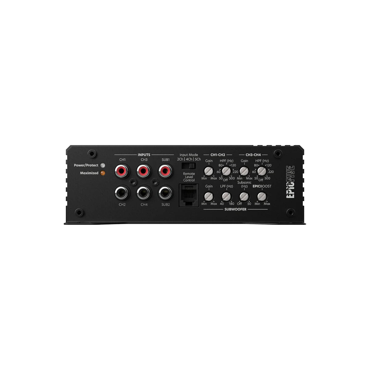 AudioControl EPICFIVE 5-Channel Amplifier, 1100W RMS - view 4