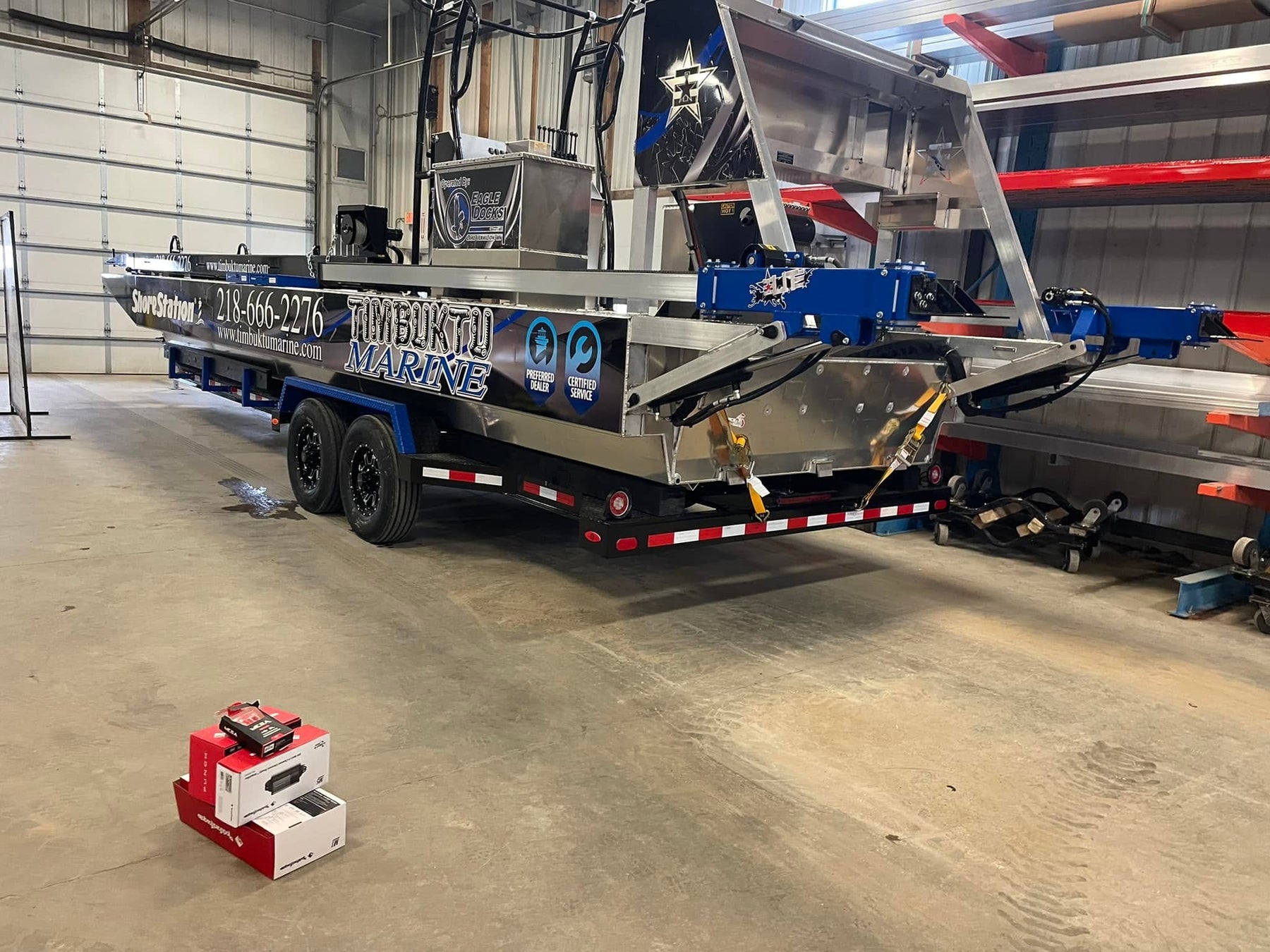 2021 Elite Industries Dock Boat Marine Audio Upgrade