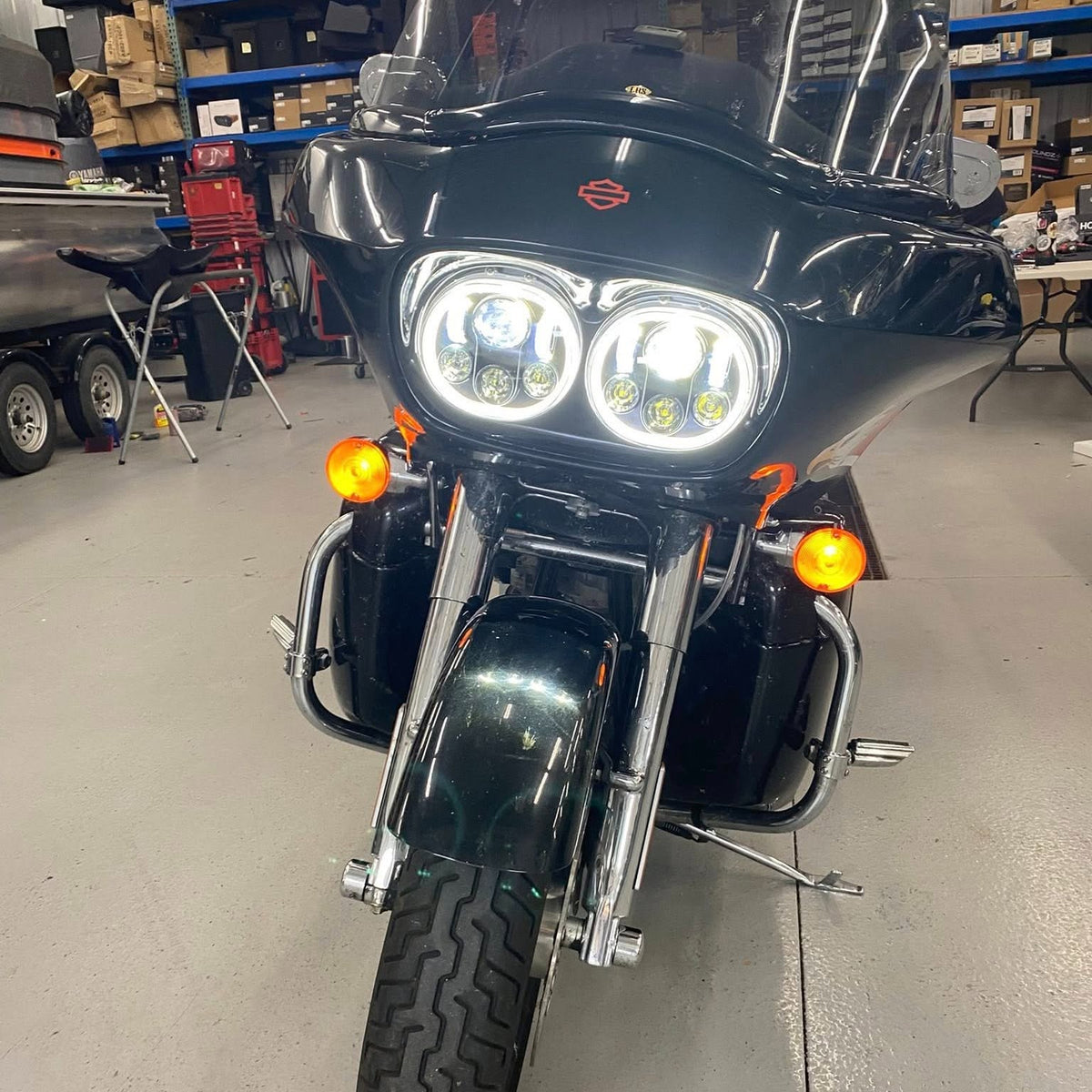 2000 Harley-Davidson Road Glide Audio & Lighting Upgrade