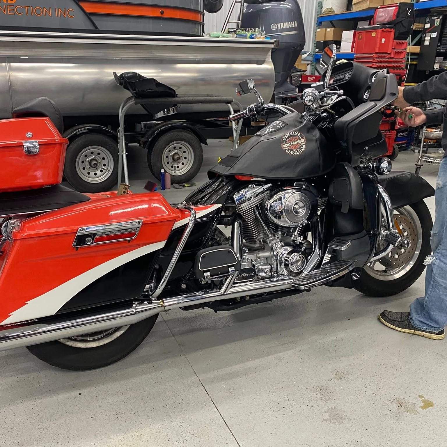 2000 Harley-Davidson Road Glide Audio & Lighting Upgrade
