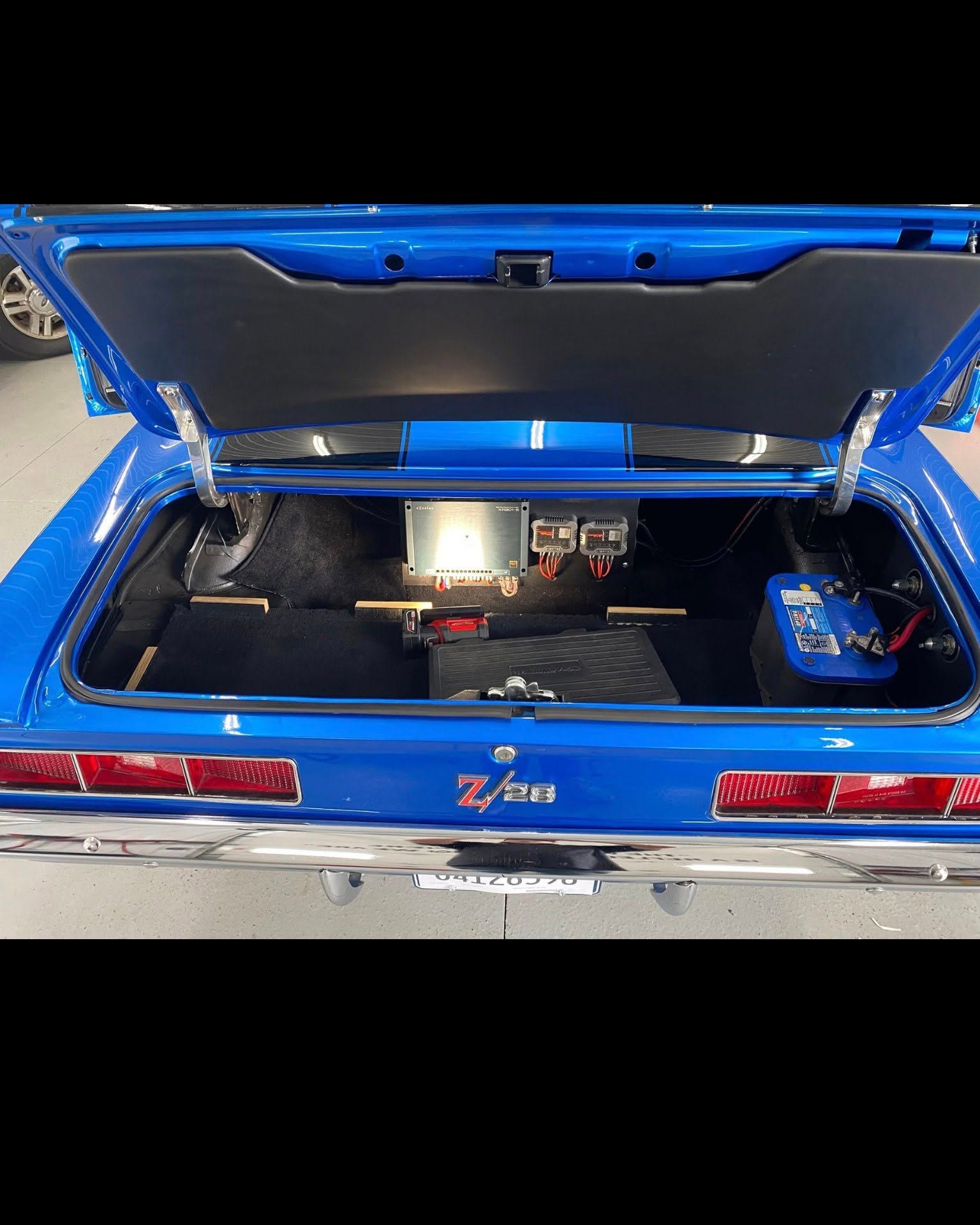 1969 Chevrolet Camaro Z28 Complete Audio System Upgrade