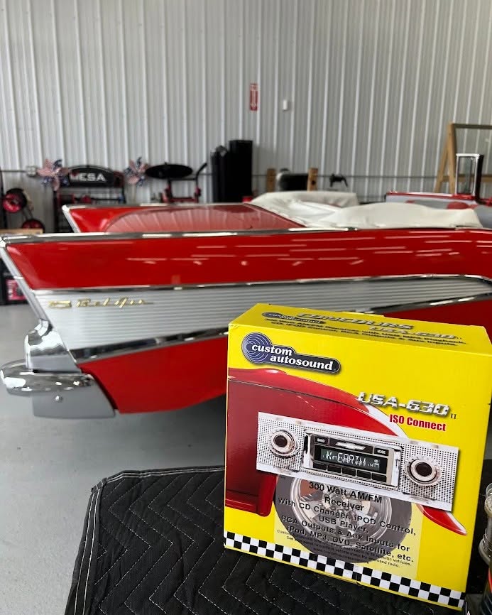 1957 Chevrolet Bel Air Convertible Classic Audio Upgrade