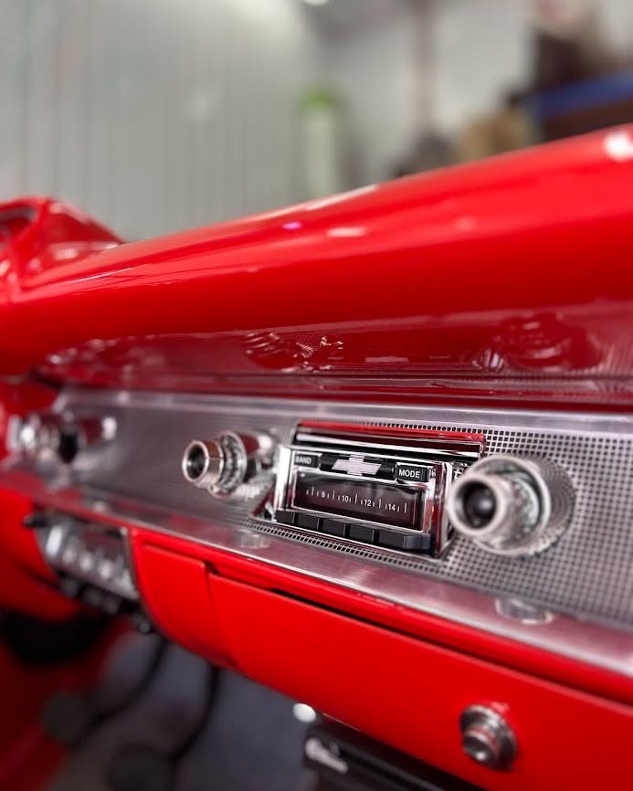 1957 Chevrolet Bel Air Convertible Classic Audio Upgrade