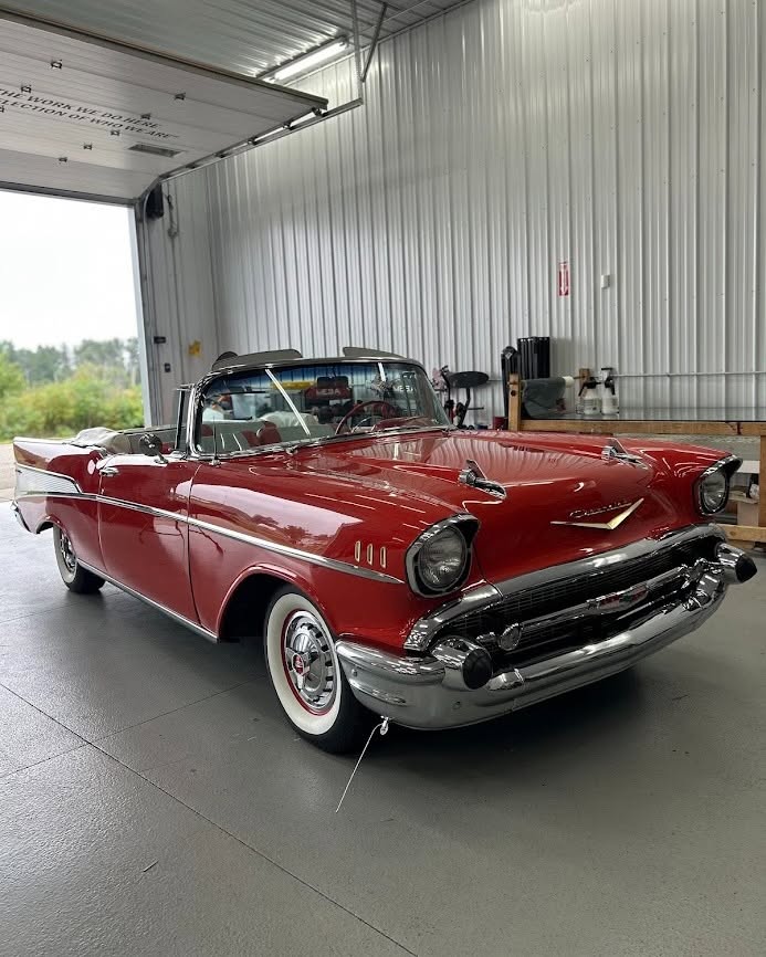 1957 Chevrolet Bel Air Convertible Classic Audio Upgrade