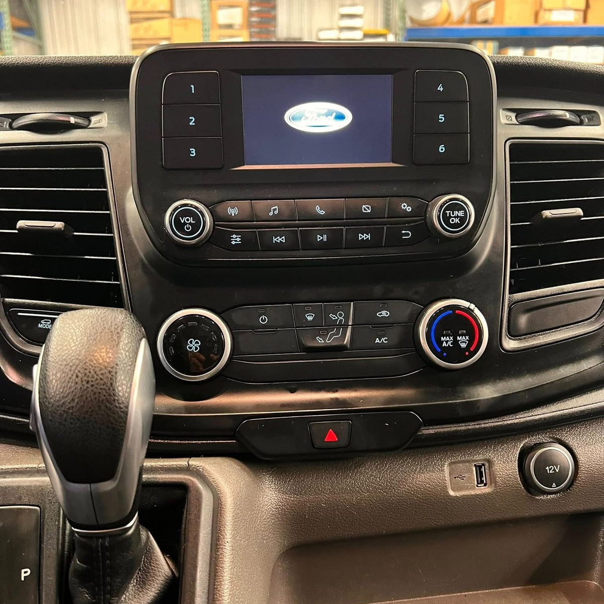 2023 Ford Transit Jensen 10-Inch Floating Screen Upgrade