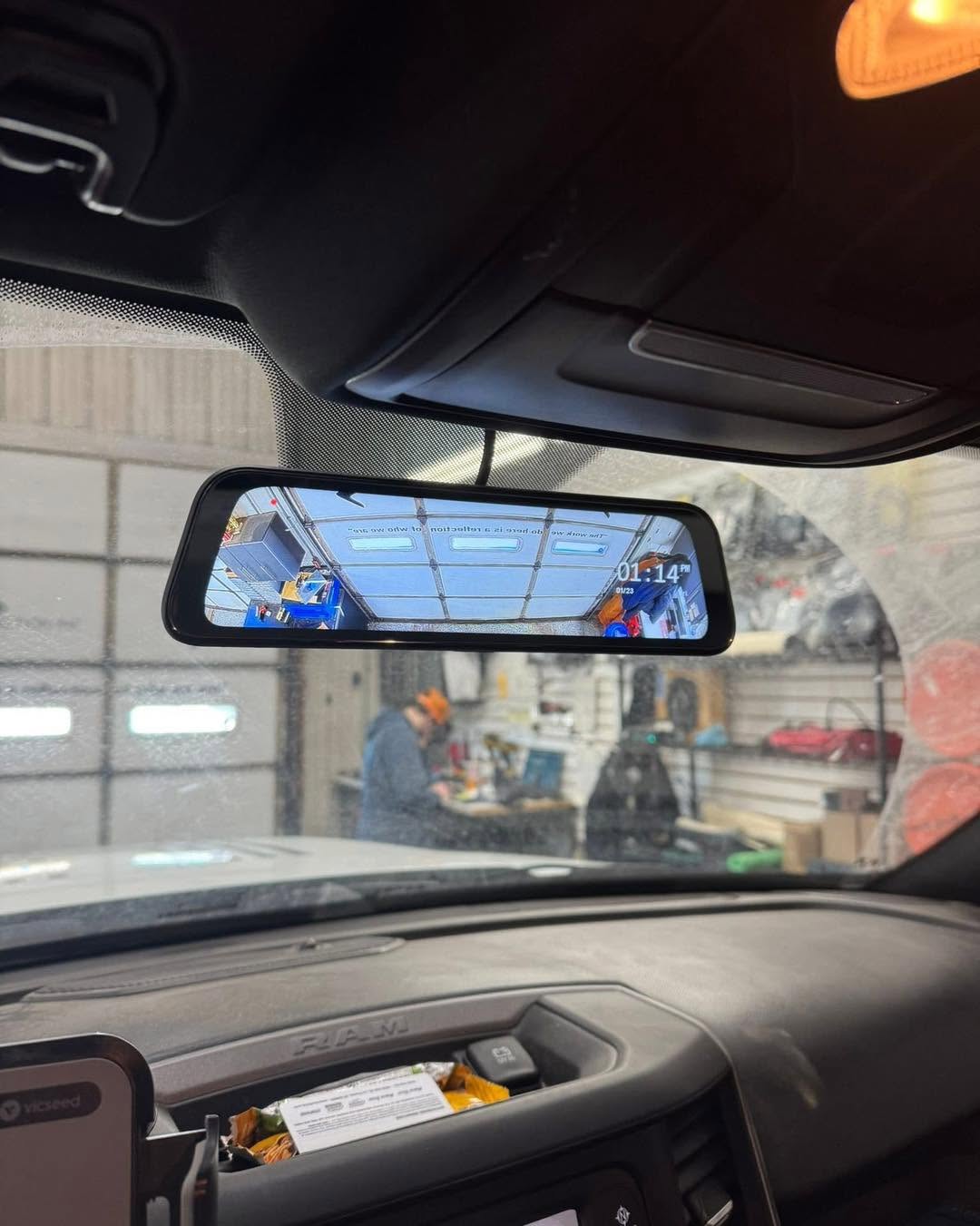 2024 Ram 5500 Box Truck Rear Camera & Smart Mirror Upgrade