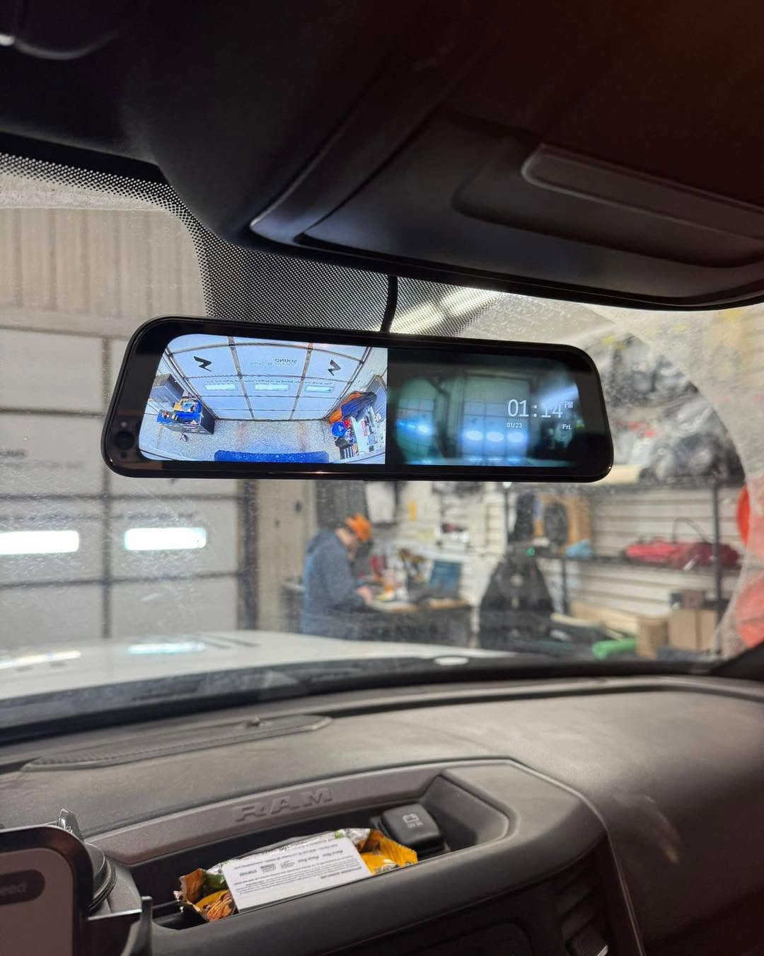 2024 Ram 5500 Box Truck Rear Camera & Smart Mirror Upgrade