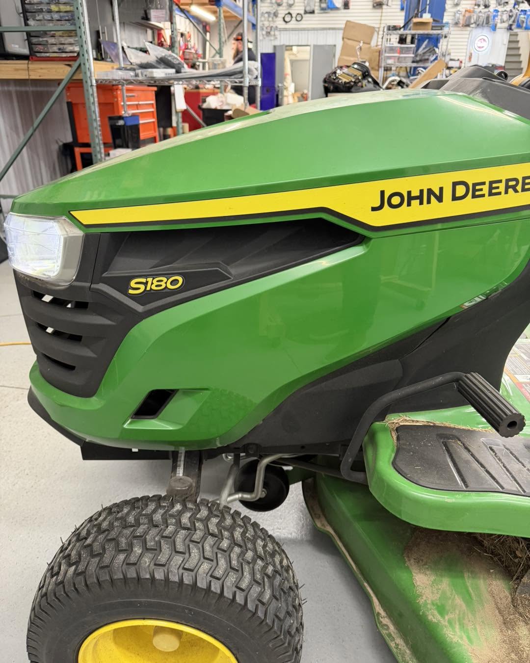 2023 John Deere S180 LED Headlight Upgrade