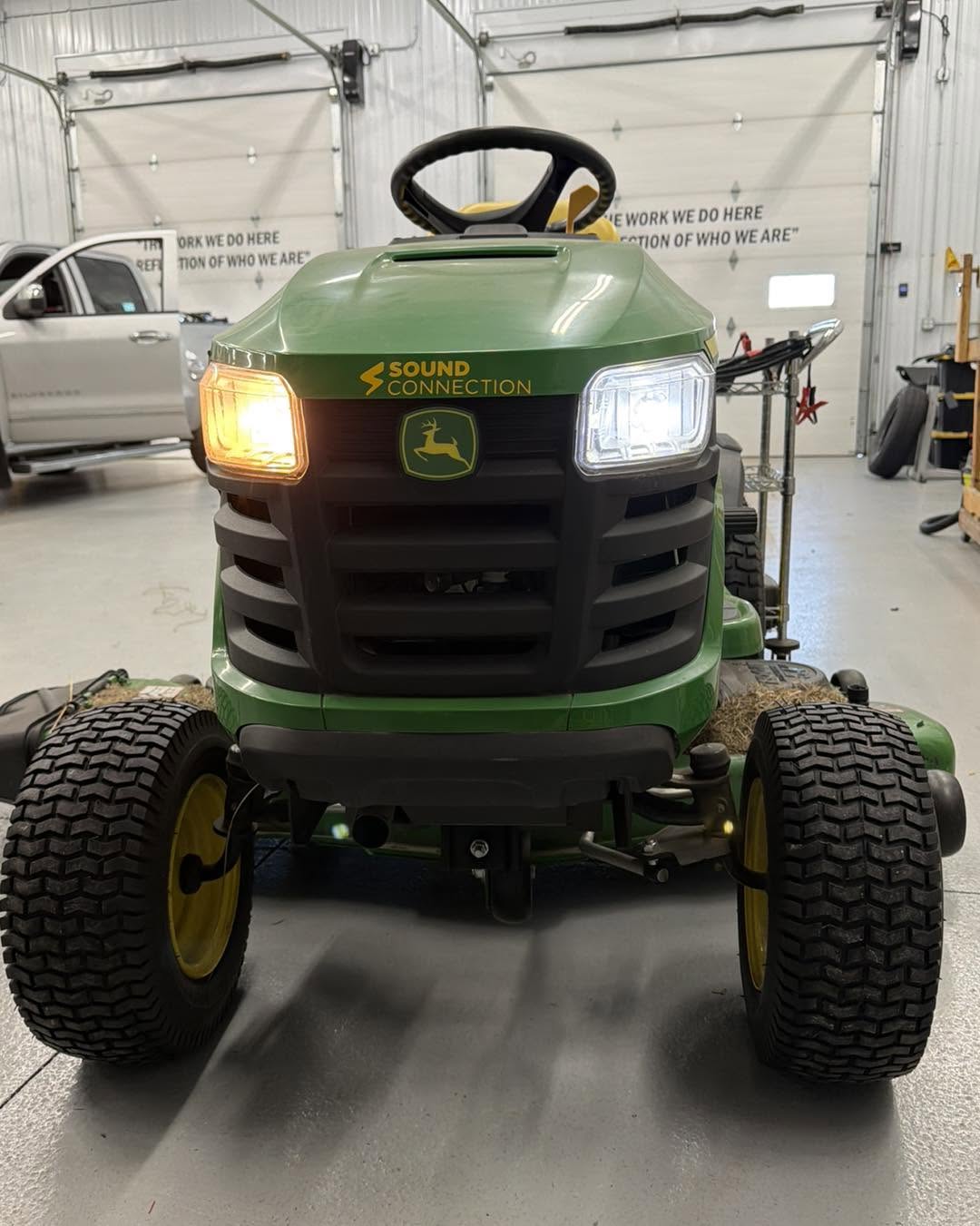 2023 John Deere S180 LED Headlight Upgrade