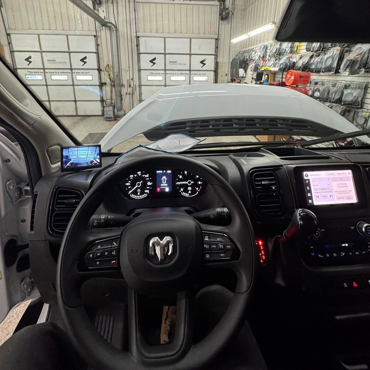 2025 Ram ProMaster Live View Camera System