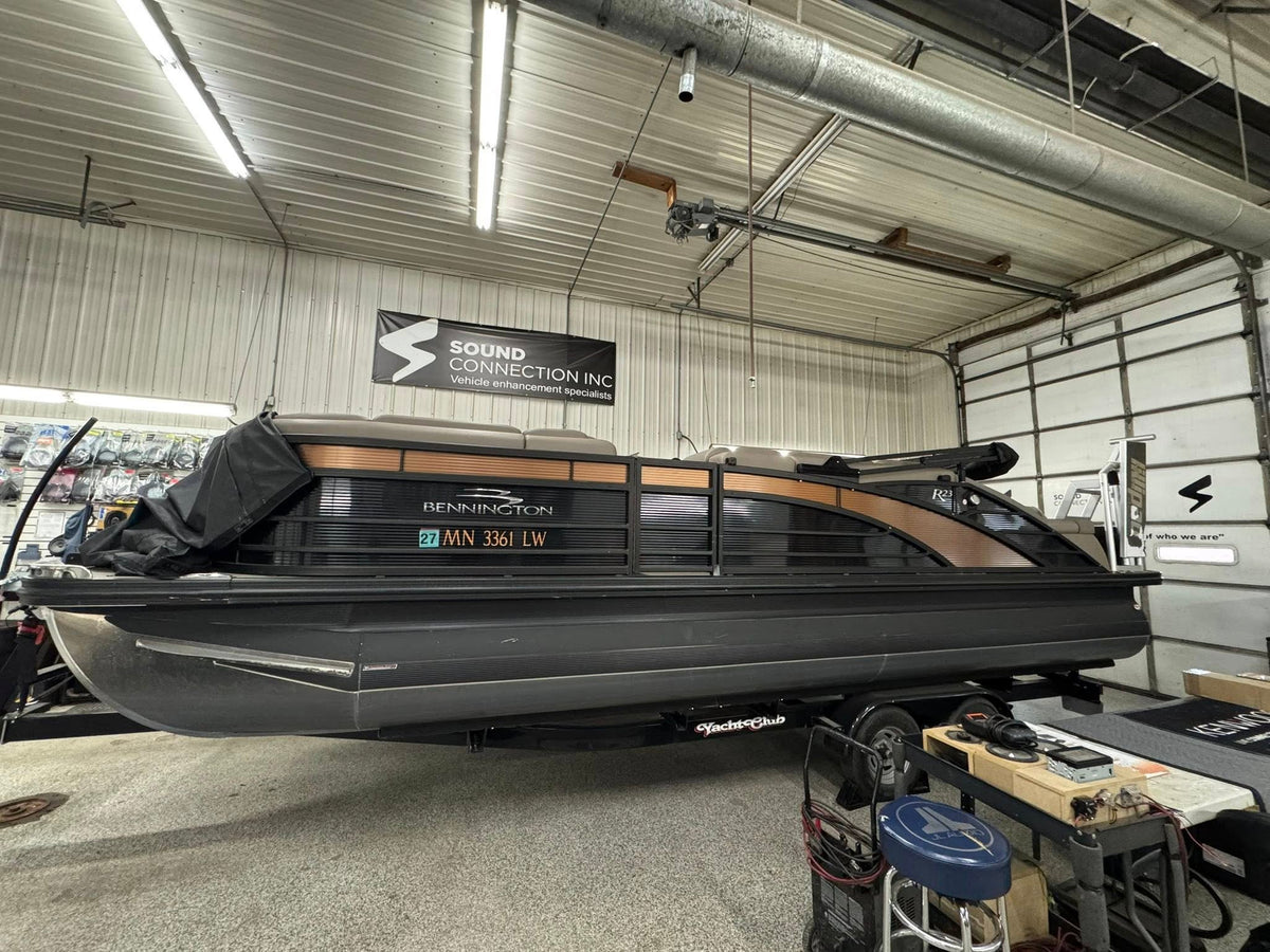 2019 Bennington Rockford Fosgate M2 Marine Audio Upgrade