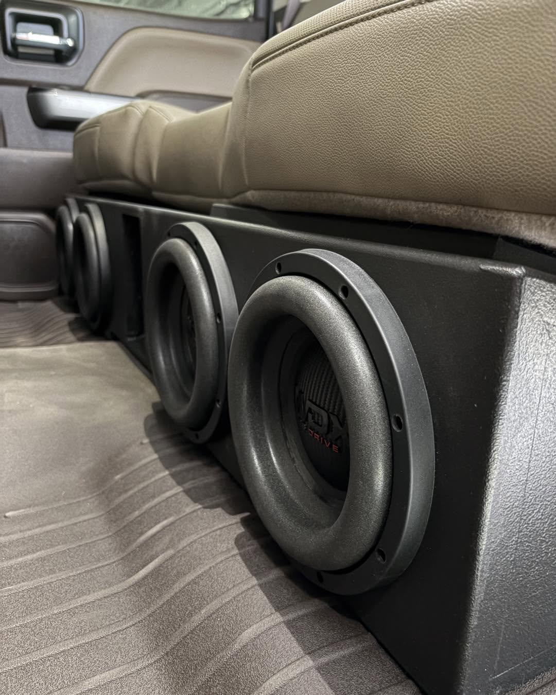 2007 Chevrolet Silverado Quad 8-Inch Bass Upgrade