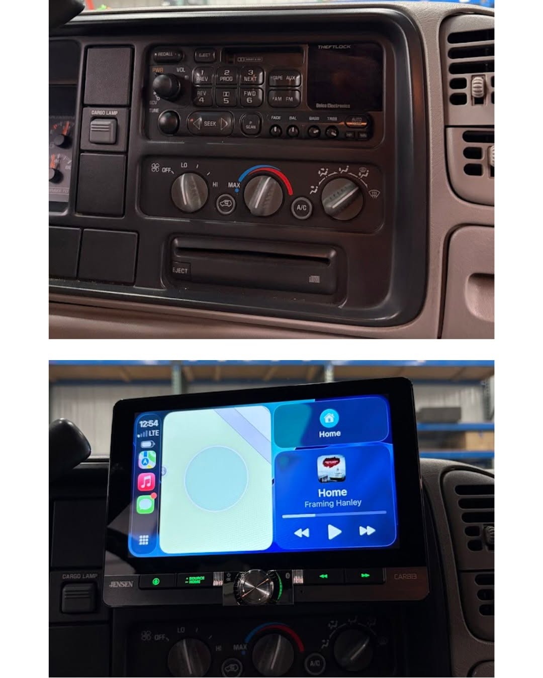 2000 GMC Sierra 3500 Radio & Backup Camera Upgrade