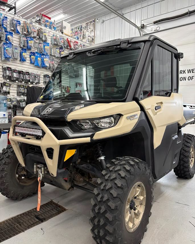 2025 Can-Am Defender Kenwood Audio Upgrade