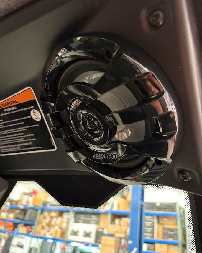 2025 Can-Am Defender Kenwood Audio Upgrade