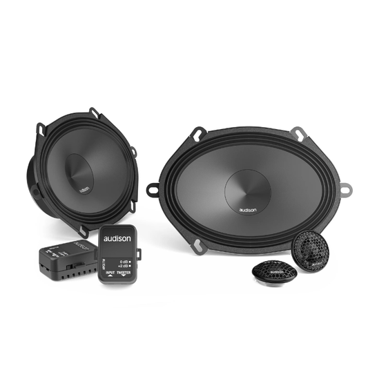 Audison APK 570 Prima 5x7" 2-Way Component Speaker System – 100W RMS (Pair)