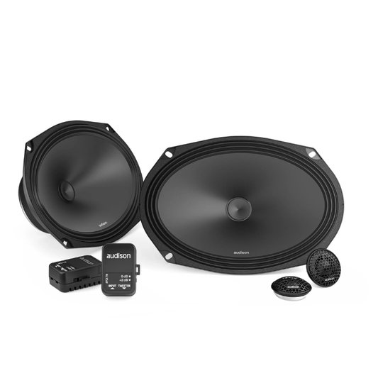 Audison APK 690 Prima 6x9" 2-Way Component Speaker System – 100W RMS (Pair)