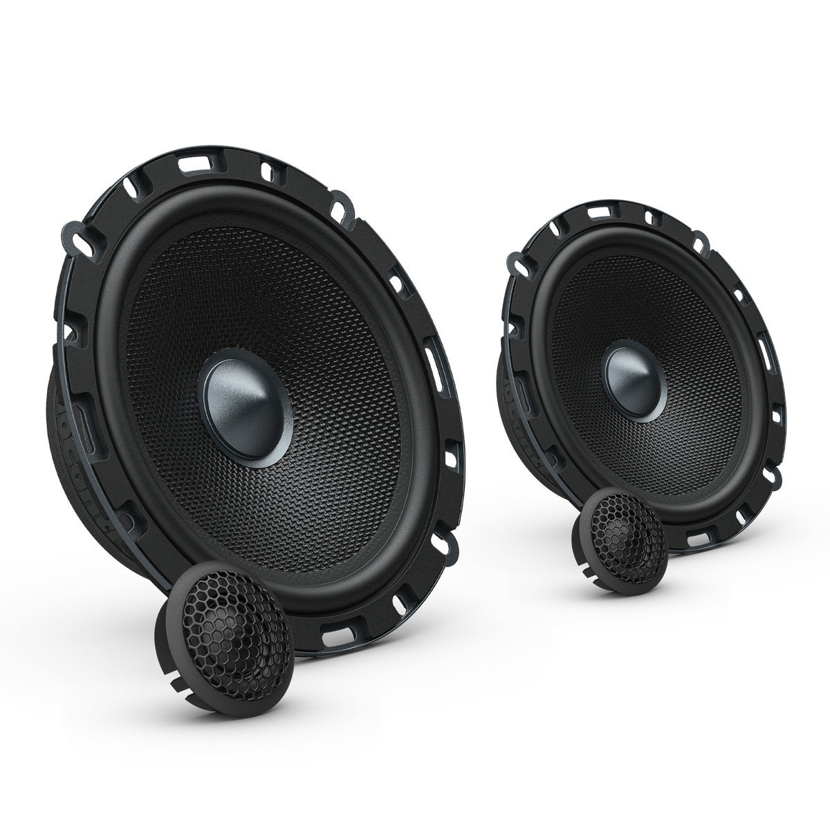AudioControl A65CS2 Altitude Series 6.5" Component Speakers with 1" Tweeters, 100W RMS, 4 Ohms (Pair)