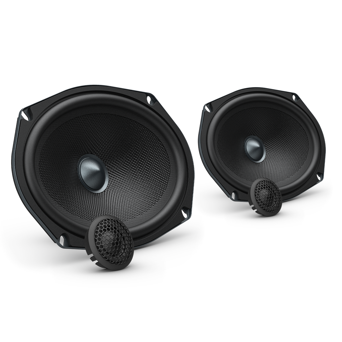 AudioControl A69CS2 Altitude Series 6x9" Component Speakers with 1" Tweeters, 100W RMS, 4 Ohms (Pair)