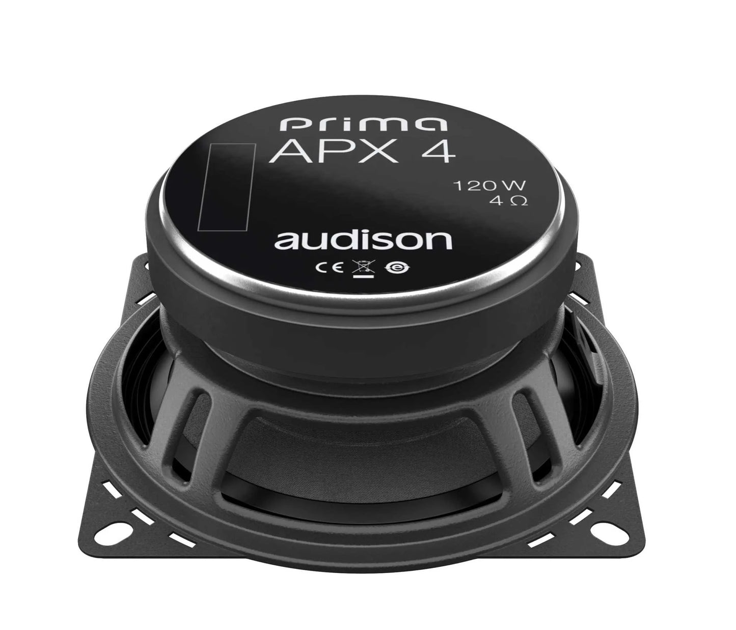 Audison APX 4 Prima 4" 2-Way Coaxial Car Speakers – 40W RMS (Pair)
