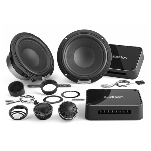 Audison AVK 6 P II Voce II 6.5" 2-Way Component Speaker System – 150W RMS (Pair)
